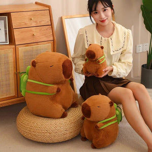 The Adorable Capybara Turtle Back Pack Plushies-Kawaii Dream