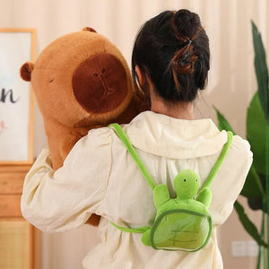The Adorable Capybara Turtle Back Pack Plushies-Kawaii Dream