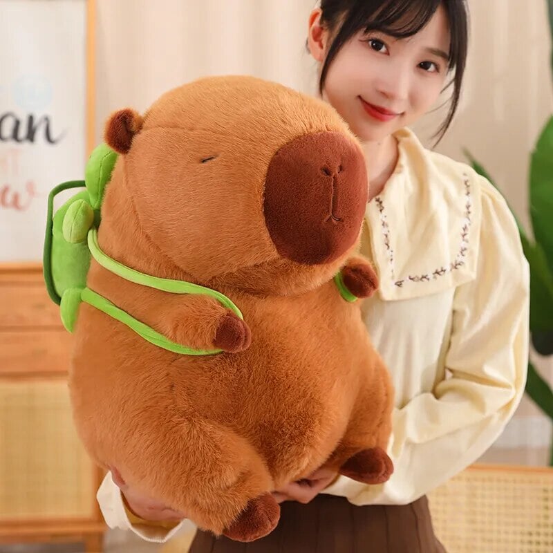 The Adorable Capybara Turtle Back Pack Plushies-Kawaii Dream