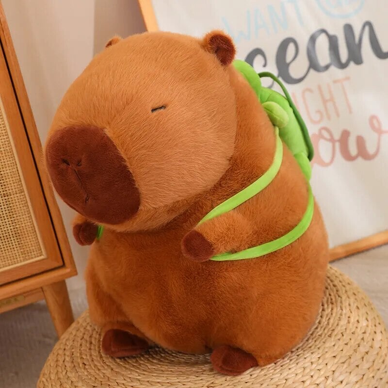 The Adorable Capybara Turtle Back Pack Plushies-Kawaii Dream