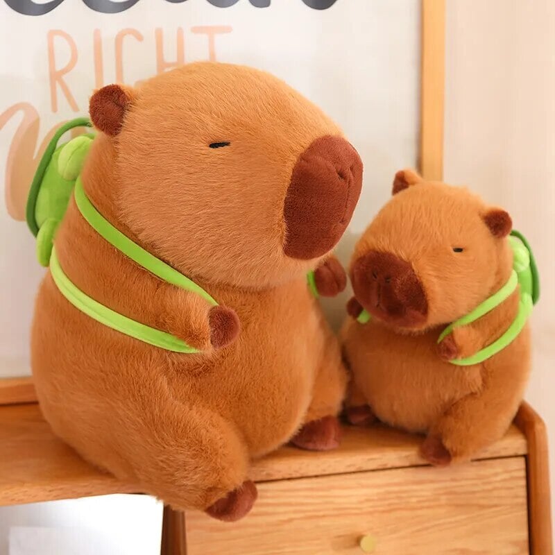 The Adorable Capybara Turtle Back Pack Plushies-Kawaii Dream