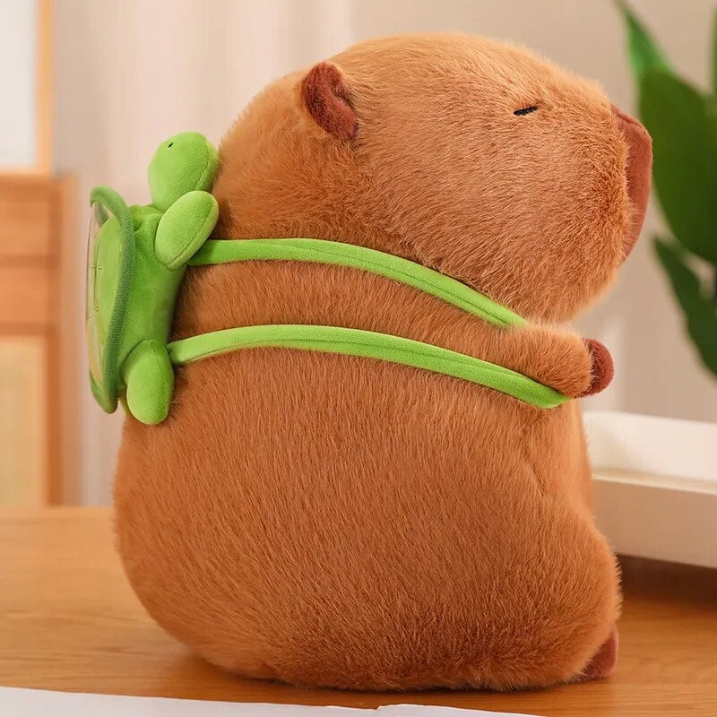 The Adorable Capybara Turtle Back Pack Plushies-Kawaii Dream