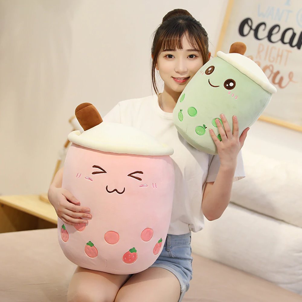 The Bubble Tea Family Fruit Plushies Collection-Kawaii Dream