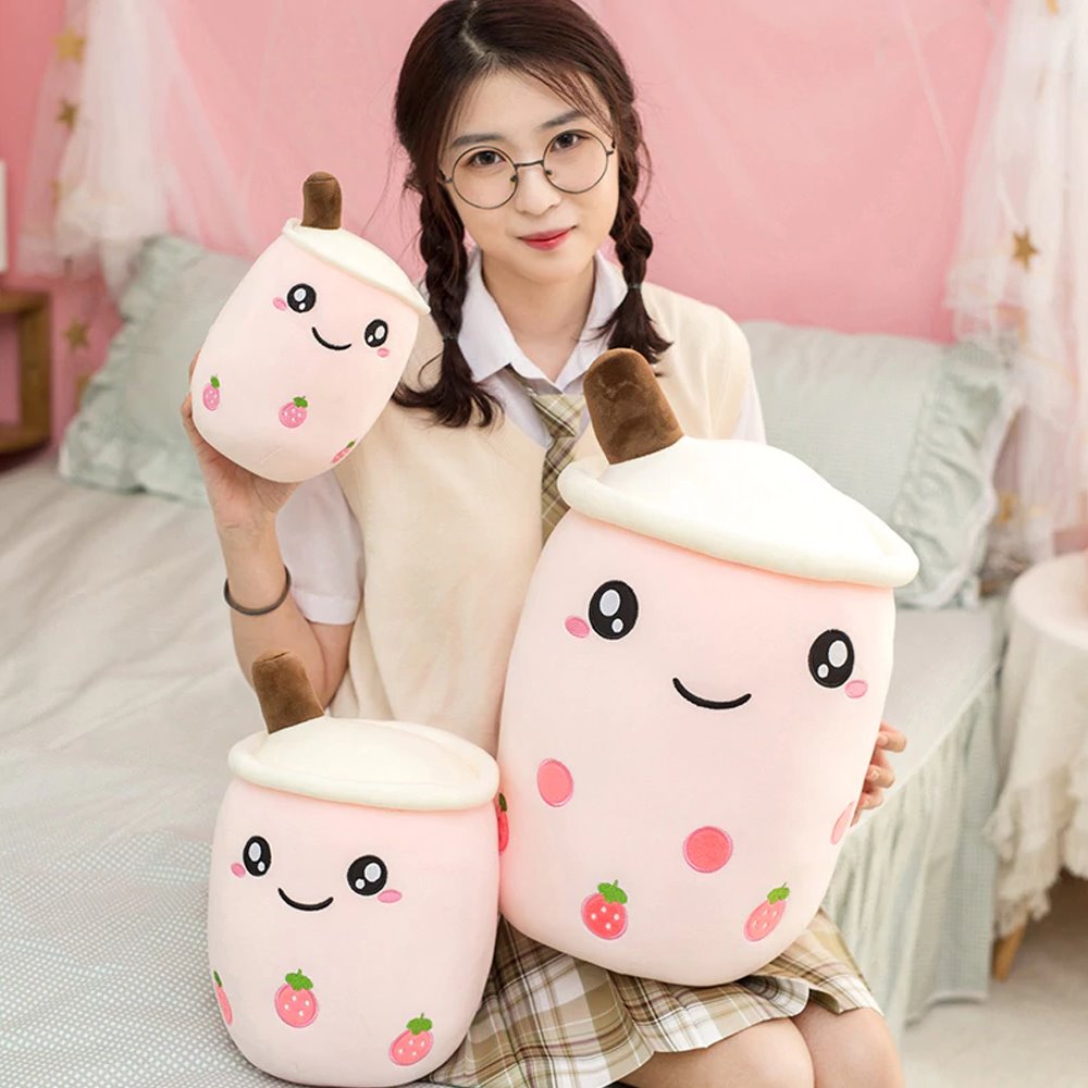 The Bubble Tea Family Fruit Plushies Collection-Kawaii Dream