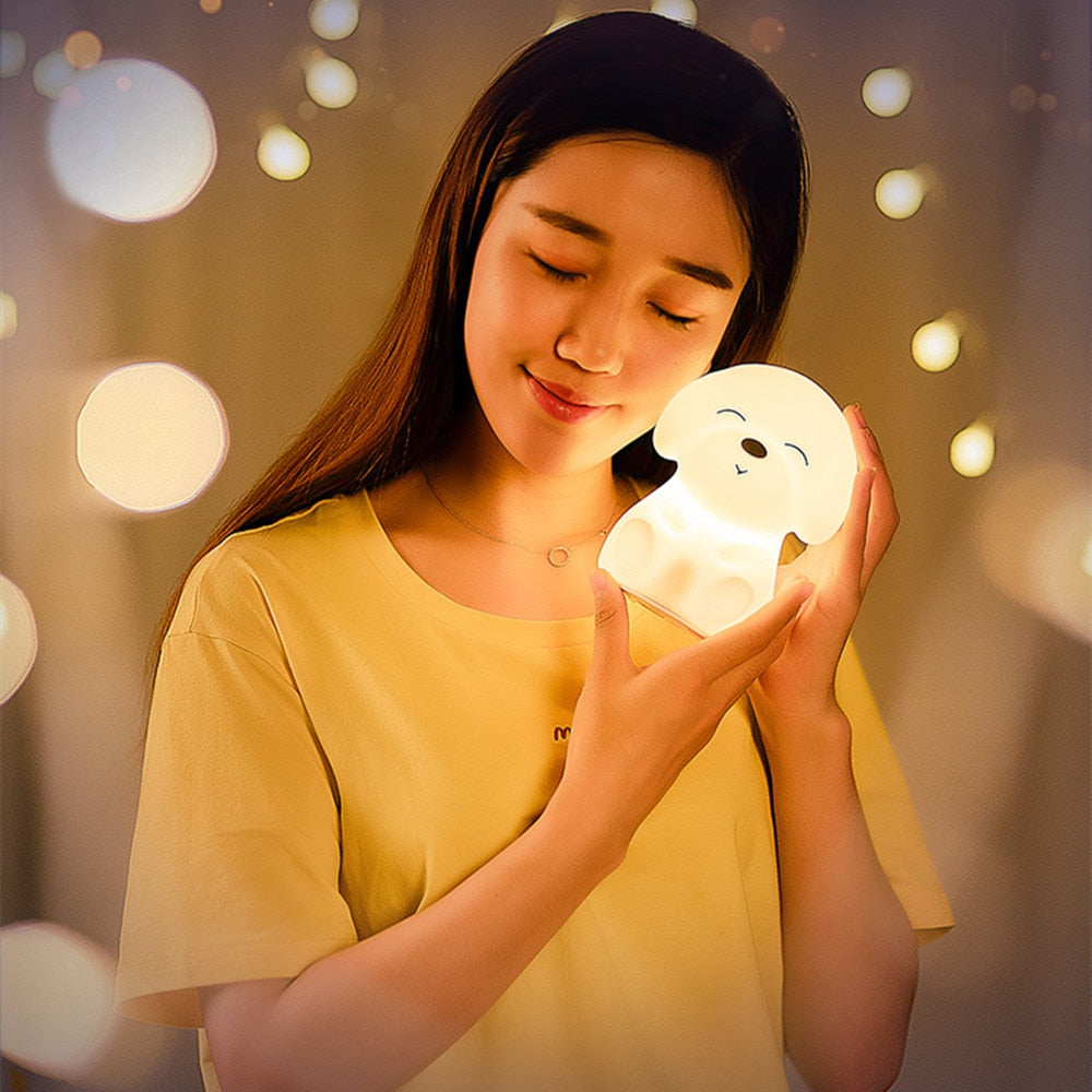 The Chillax Dog LED Night Light-Kawaii Dream