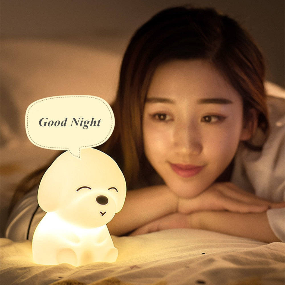 The Chillax Dog LED Night Light-Kawaii Dream