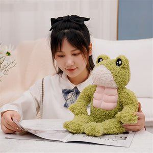 The Dench Muscle Frog Plushie-Kawaii Dream