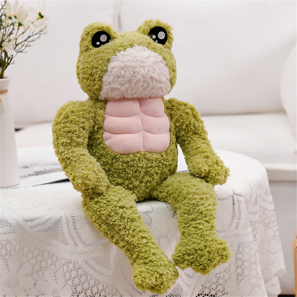 The Dench Muscle Frog Plushie-Kawaii Dream