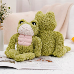 The Dench Muscle Frog Plushie-Kawaii Dream
