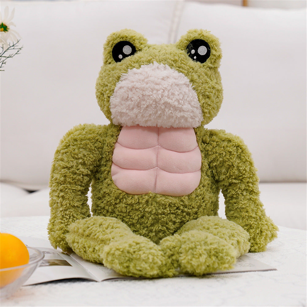 The Dench Muscle Frog Plushie-Kawaii Dream