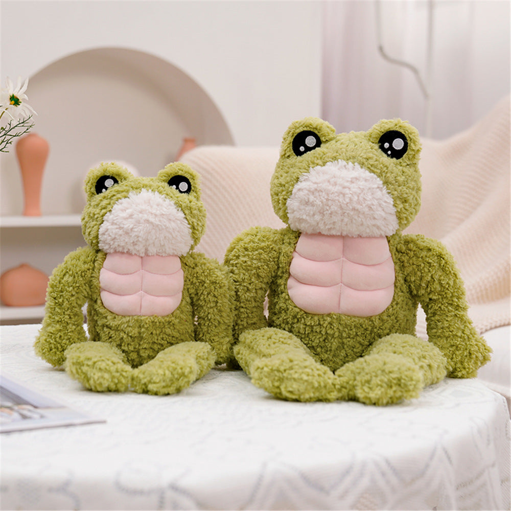 The Dench Muscle Frog Plushie-Kawaii Dream