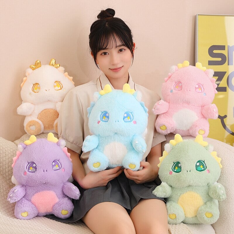 The Fluffy Baby Dragon Plush Family-Kawaii Dream
