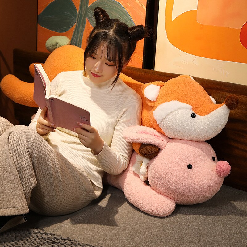 The Fluffy Giants Dragon Fox Bunny Bear Shark Plushies-Kawaii Dream