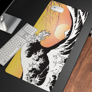 The Great Wave off Kanagawa Large Mouse Pad Collection-Kawaii Dream
