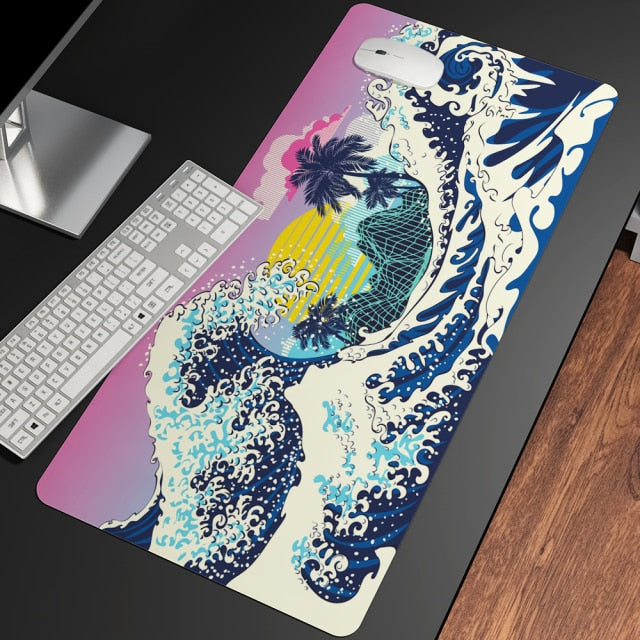 The Great Wave off Kanagawa Large Mouse Pad Collection-Kawaii Dream