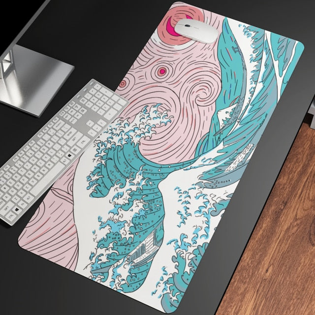 The Great Wave off Kanagawa Large Mouse Pad Collection-Kawaii Dream