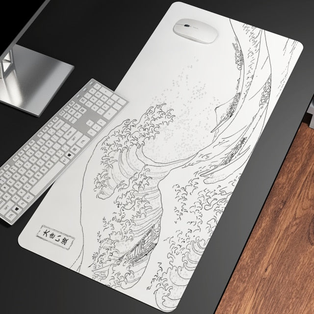 The Great Wave off Kanagawa Large Mouse Pad Collection-Kawaii Dream