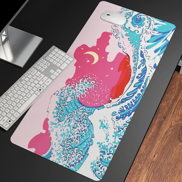 The Great Wave off Kanagawa Large Mouse Pad Collection-Kawaii Dream