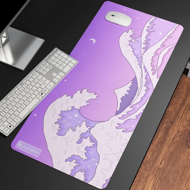 The Great Wave off Kanagawa Large Mouse Pad Collection-Kawaii Dream