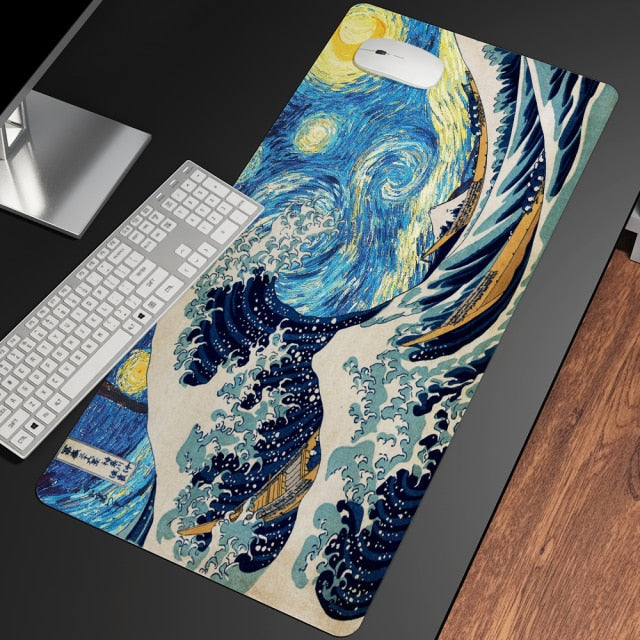 The Great Wave off Kanagawa Large Mouse Pad Collection-Kawaii Dream