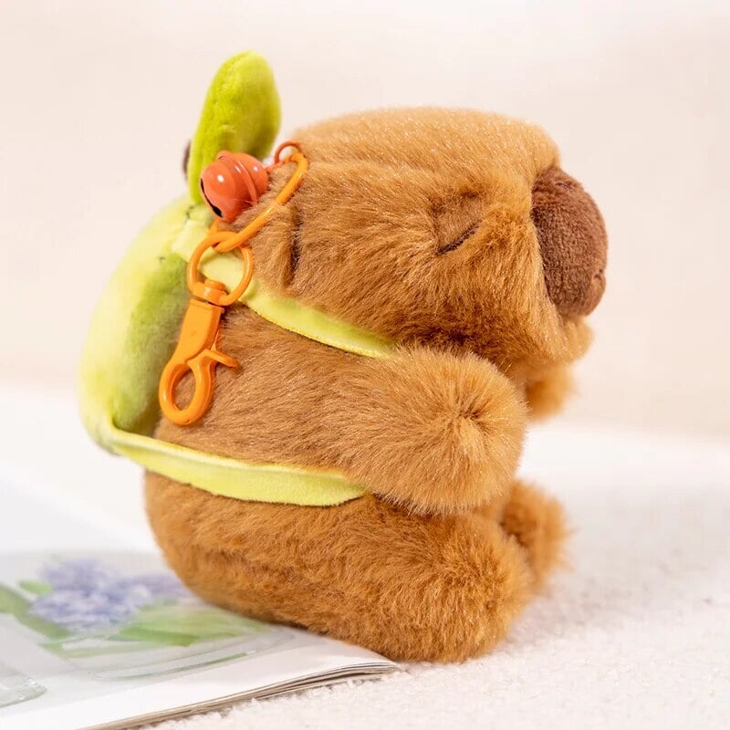 The Kawaii Capybara with Mini Avocado Backpack Plushie-Kawaii Dream