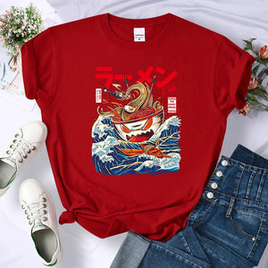 The Killer Titan Tonkotsu Ramen on the Run Tee-Kawaii Dream