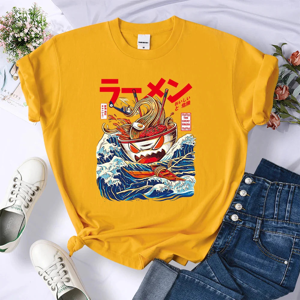The Killer Titan Tonkotsu Ramen on the Run Tee-Kawaii Dream