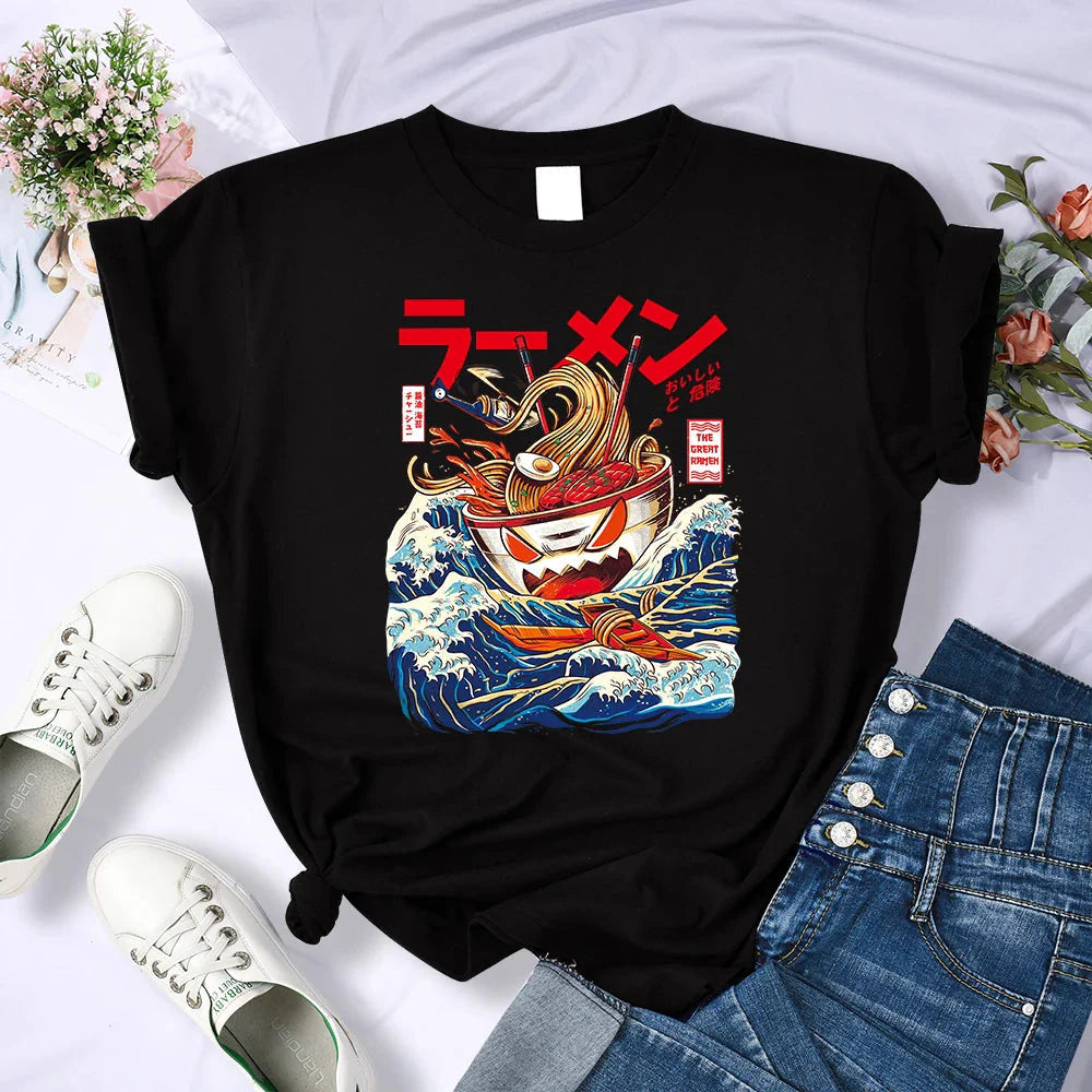 The Killer Titan Tonkotsu Ramen on the Run Tee-Kawaii Dream