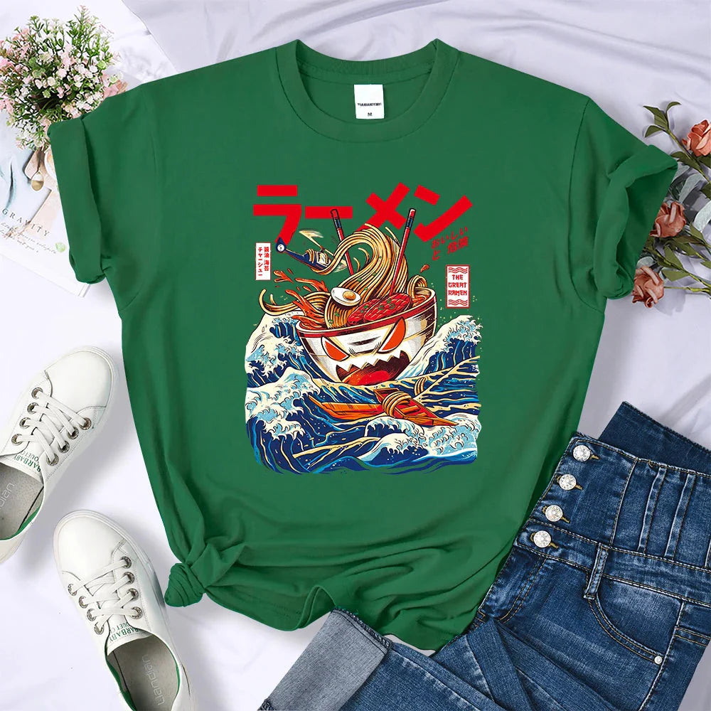 The Killer Titan Tonkotsu Ramen on the Run Tee-Kawaii Dream