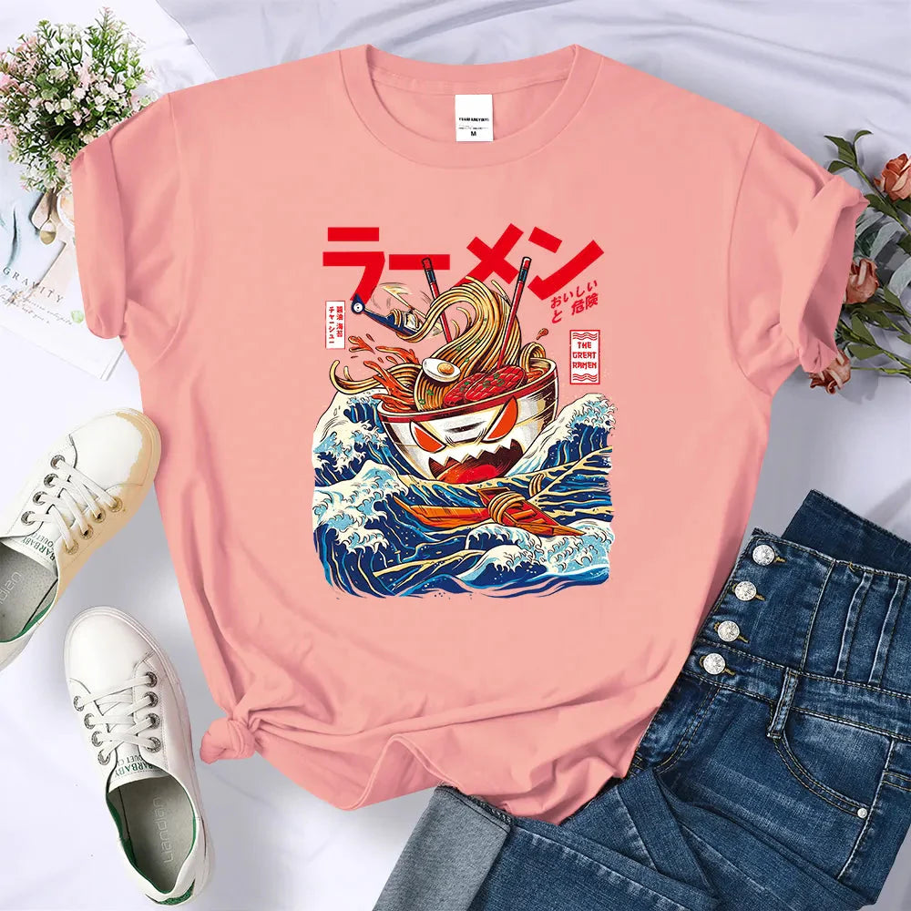 The Killer Titan Tonkotsu Ramen on the Run Tee-Kawaii Dream