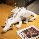 The Mighty Colored Dragon Family Soft Toys-Kawaii Dream