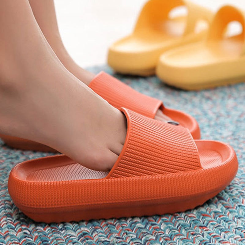 Thick Platform Anti-Slip Slippers-Kawaii Dream