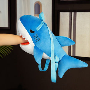 Tod the Shark Plush Backpack-Kawaii Dream