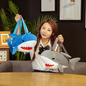 Tod the Shark Plush Backpack-Kawaii Dream