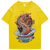 Tokyo Noodle Dragon Unisex Cotton Tee-Kawaii Dream