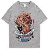 Tokyo Noodle Dragon Unisex Cotton Tee-Kawaii Dream
