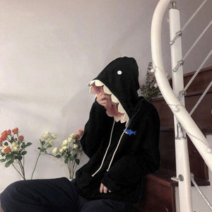 Tommy the Shark Kawaii Hoodies-Kawaii Dream