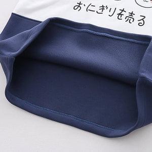 Two-Tone Blue Gray Trip Bears Unisex Sweatshirts-Kawaii Dream