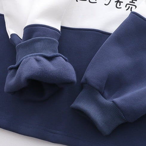 Two-Tone Blue Gray Trip Bears Unisex Sweatshirts-Kawaii Dream