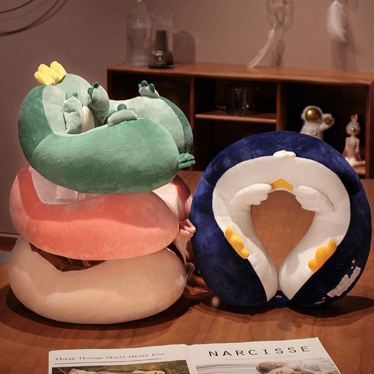 U-Shaped Travel Neck Support Pillow Kawaii Edition-Kawaii Dream
