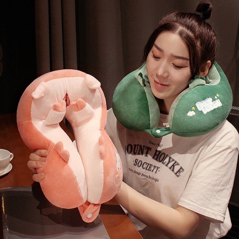 U-Shaped Travel Neck Support Pillow Kawaii Edition-Kawaii Dream