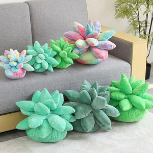 Vibrant Succulent Plush Squad-Kawaii Dream