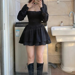 Vintage Bodice Mini Dress-Kawaii Dream