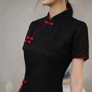 Vintage Chinese Traditional Qipao Cheongsam Dress-Kawaii Dream