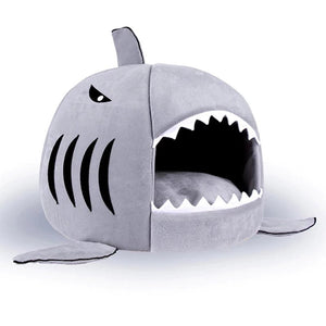 Warm Cosy Shark Pet Bed House-Kawaii Dream