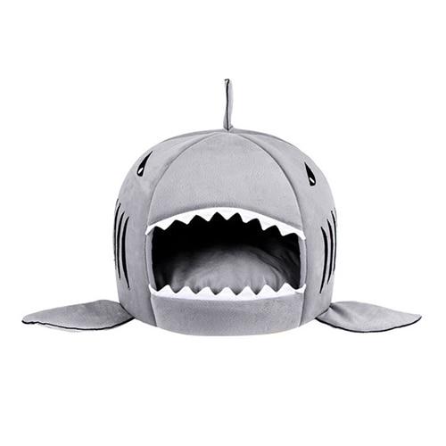 Warm Cosy Shark Pet Bed House-Kawaii Dream