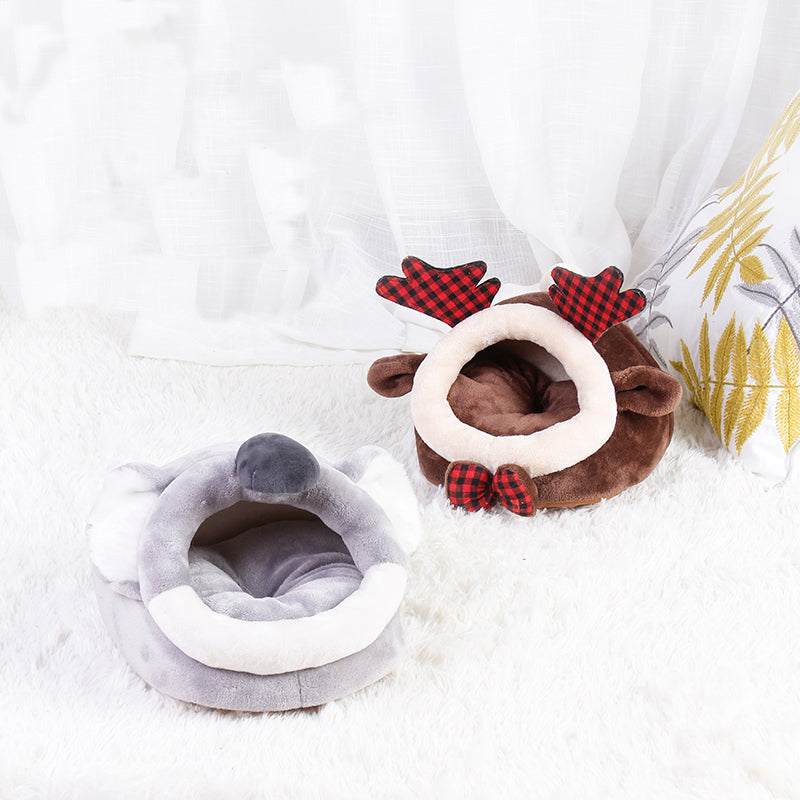 Warm Hamster Guinea Pig Bunny Mini Reindeer Koala Beds Hideout Caves-Kawaii Dream