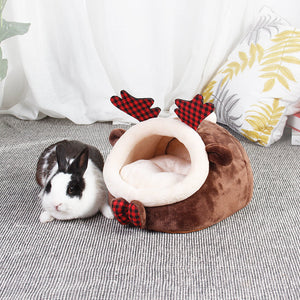 Warm Hamster Guinea Pig Bunny Mini Reindeer Koala Beds Hideout Caves-Kawaii Dream