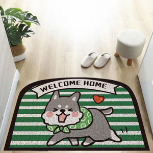 Welcome home Dog Mat-Kawaii Dream