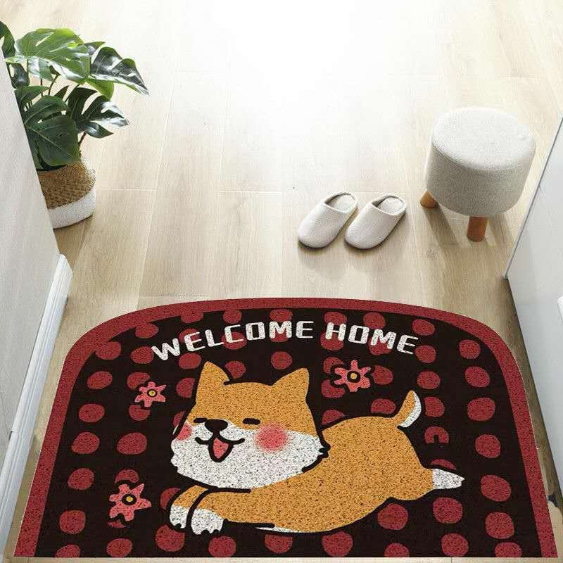 Welcome home Dog Mat-Kawaii Dream